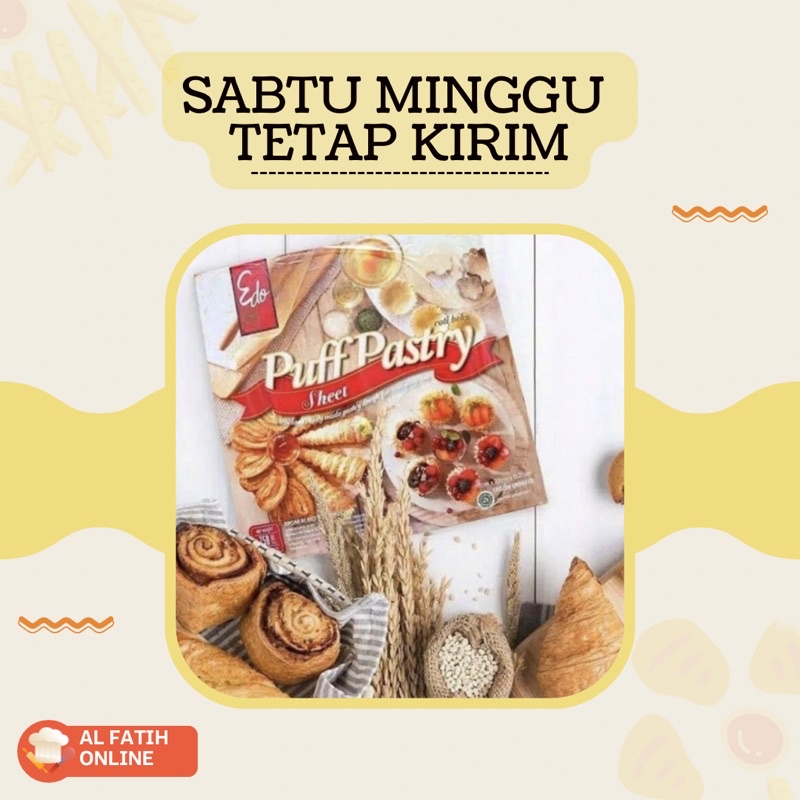 

Edo Puff Pastry 750gr