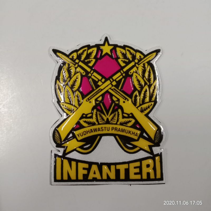 

Stiker Embos INFANTERI | Aksesoris Kendaraan dan Craft Stationery