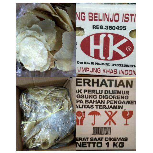 

Emping belinjo istimewa(halal)