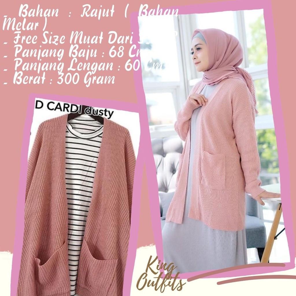  Cardigan  Rajut  Oversize OTHERS OVERSIZE LAVELLA CARDIGAN  