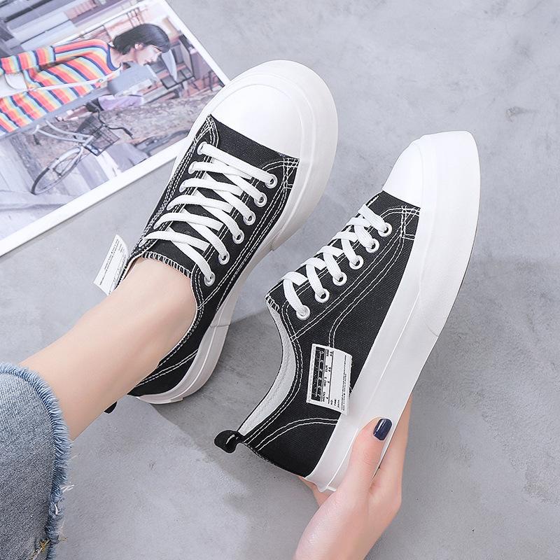 SS-SW214 Sepatu Sneakers Kanvas Wanita Impor