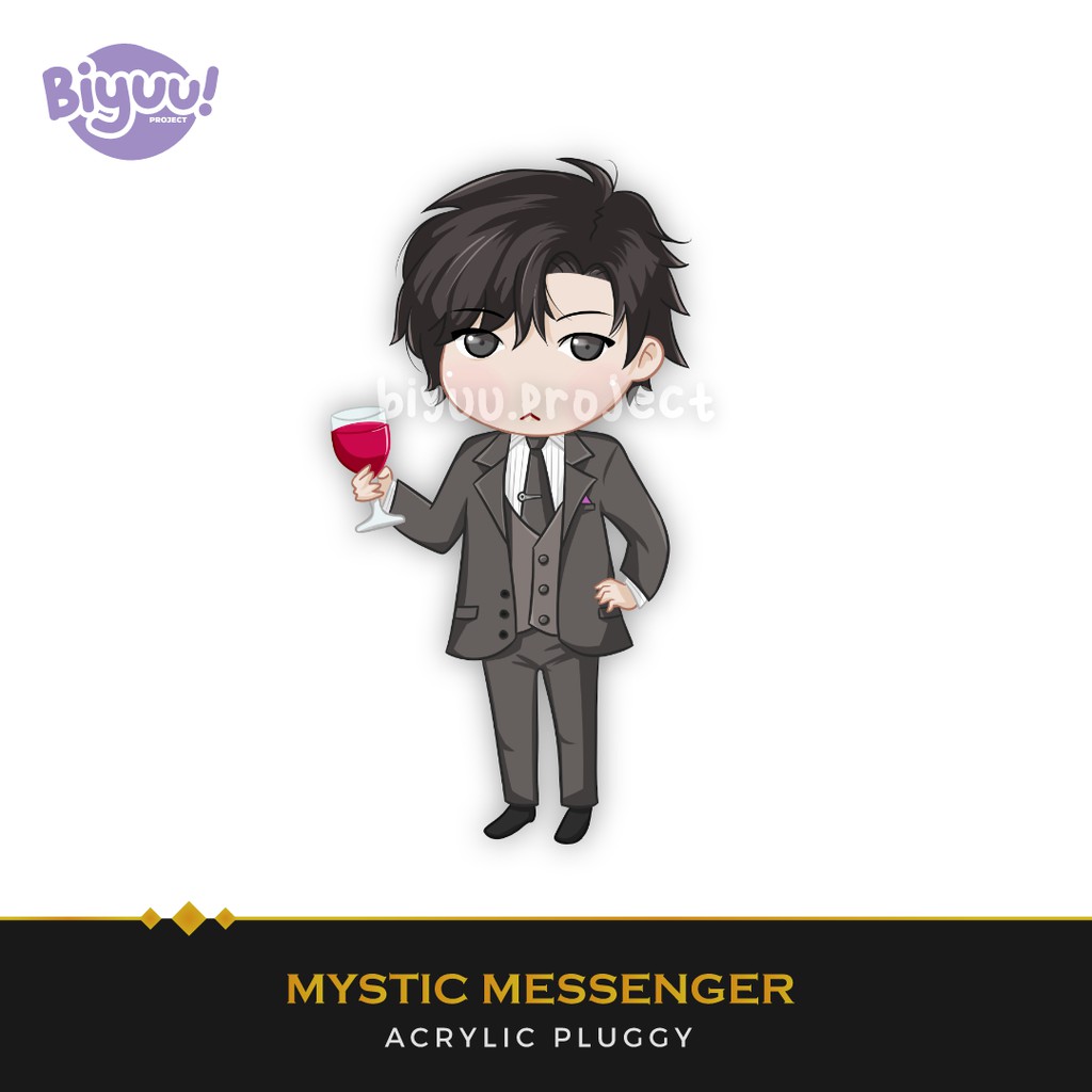 Jumin Mystic Messenger Acrylic Pluggy [Fanart]