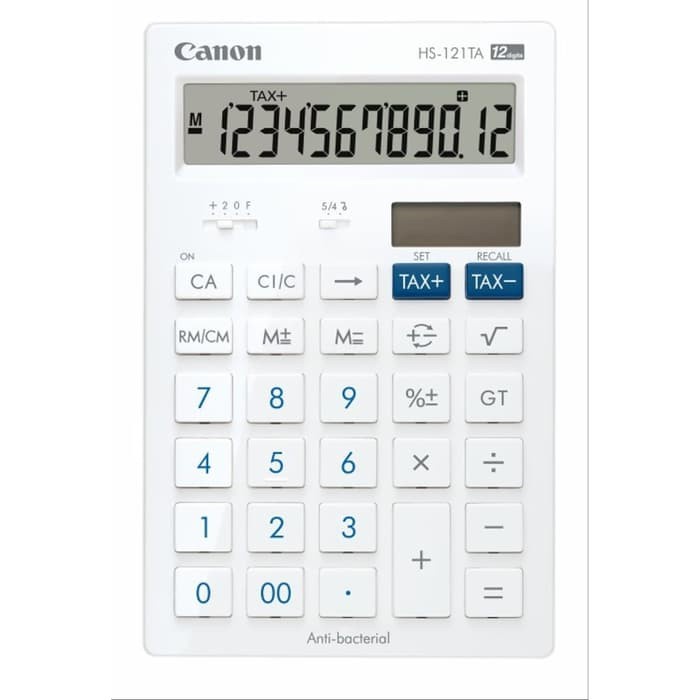 

Canon calculator kalkulator Desktop meja HS-121 TA white