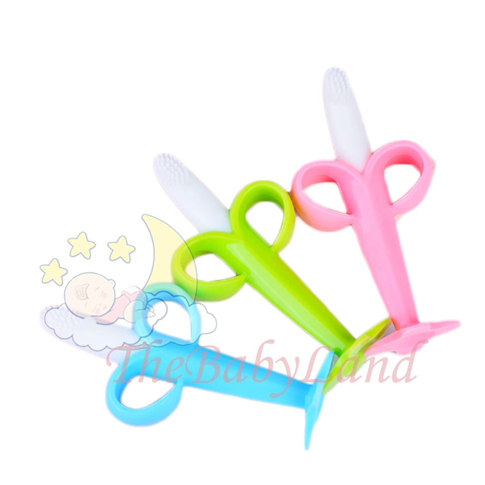 [1KG 34PCS] Babyland Teether Banana / Gigitan Bayi Bentuk Pisang /  Teether Buah Pisang