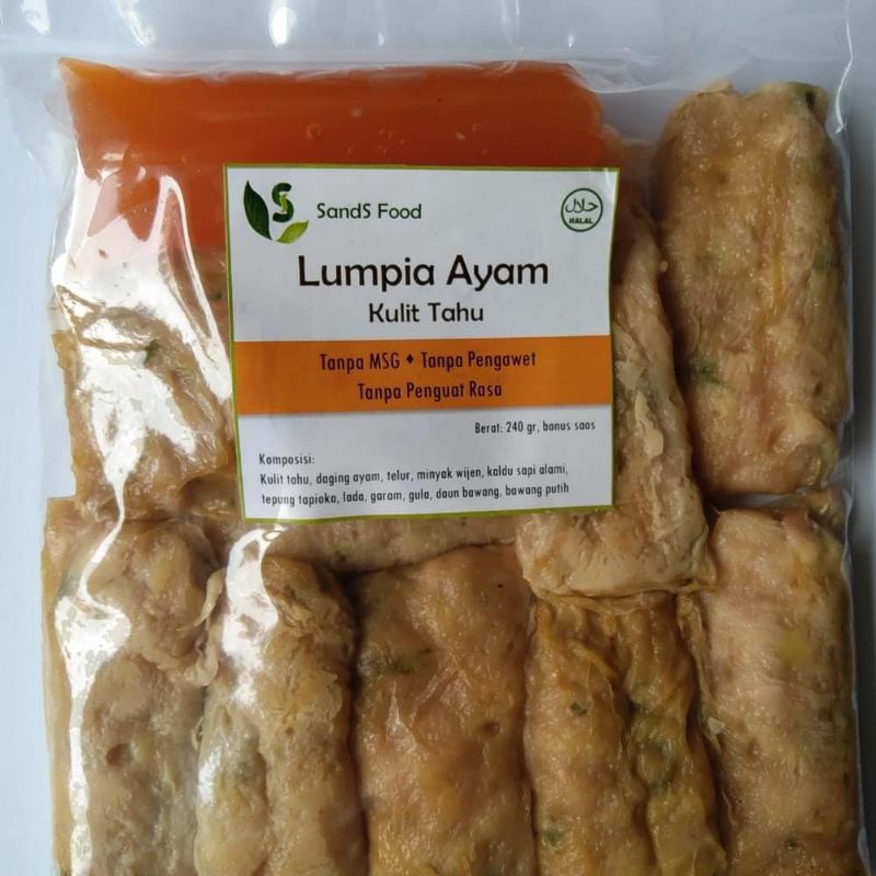 LUMPIA AYAM KULIT TAHU