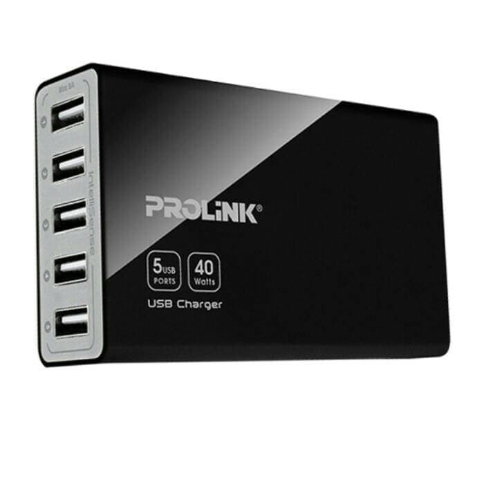 PROLINK PCU5081 5-PORT USB CHARGER WITH INTELLISENSE