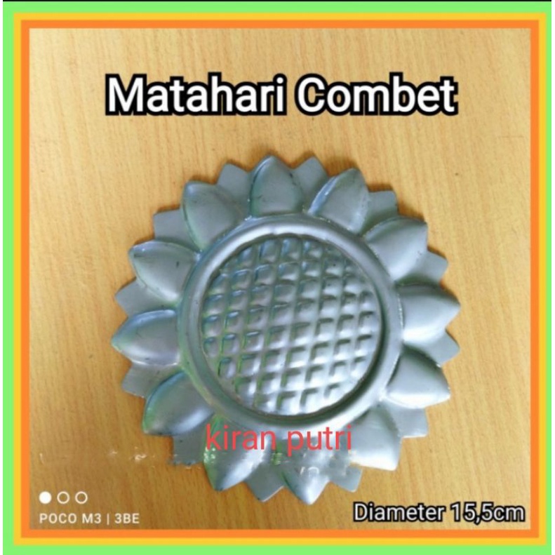 bunga matahari kombet aksesoris ornamen hiasan pagar tralis combet