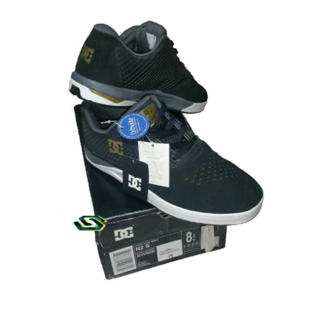 DC SHOE NYJAH NS 2 BLACK GOLD ORIGINAL