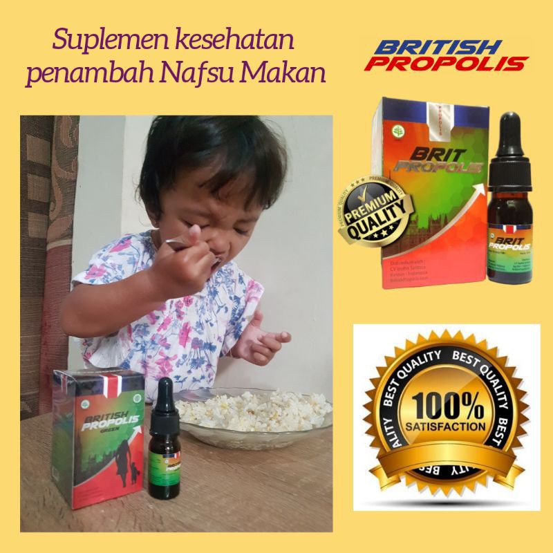 Propolis Asli British Propolis  Obat Vitamin Suplemen nafsu makan anak Terbaik
