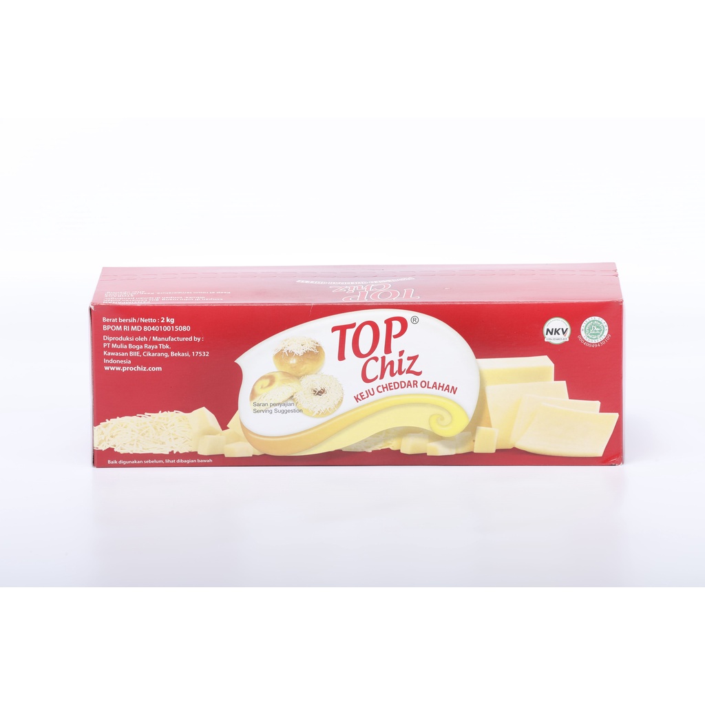 

Keju Topchiz 2 Kg Cheddar Cheese