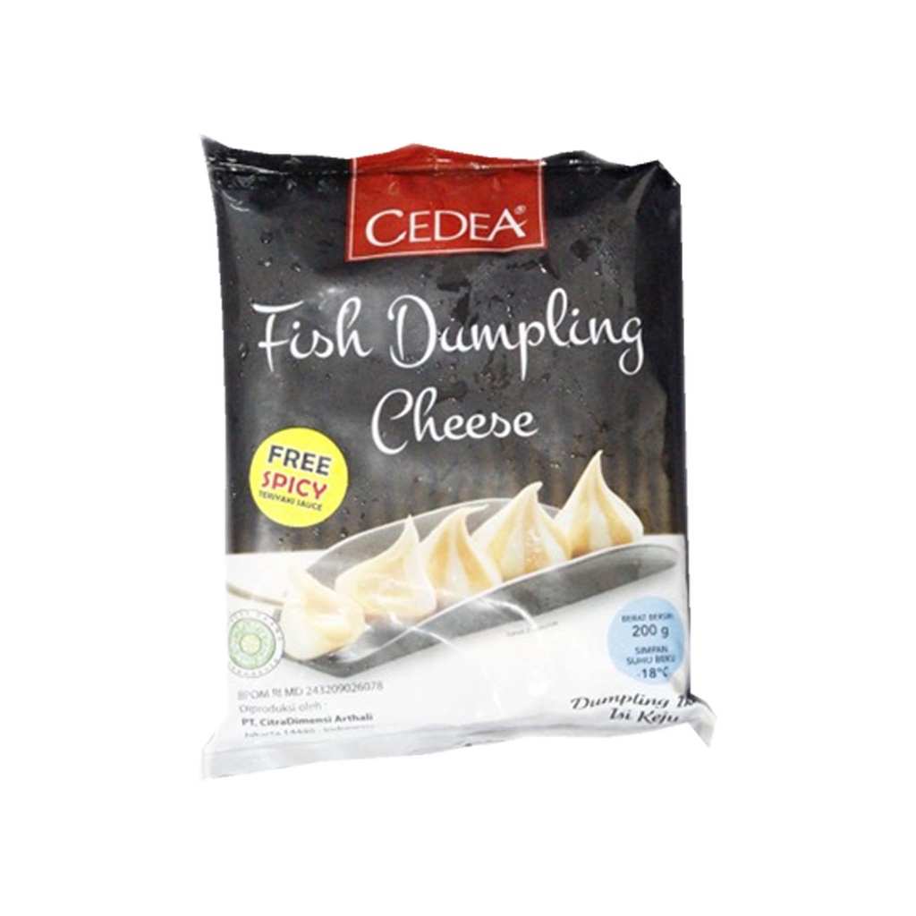 

CEDEA FISH DUMPLING CHEESE 200G