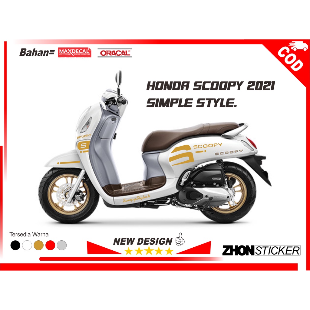 Jual Sc Cutting Striping Scoopy New Striping Scoopy Striping