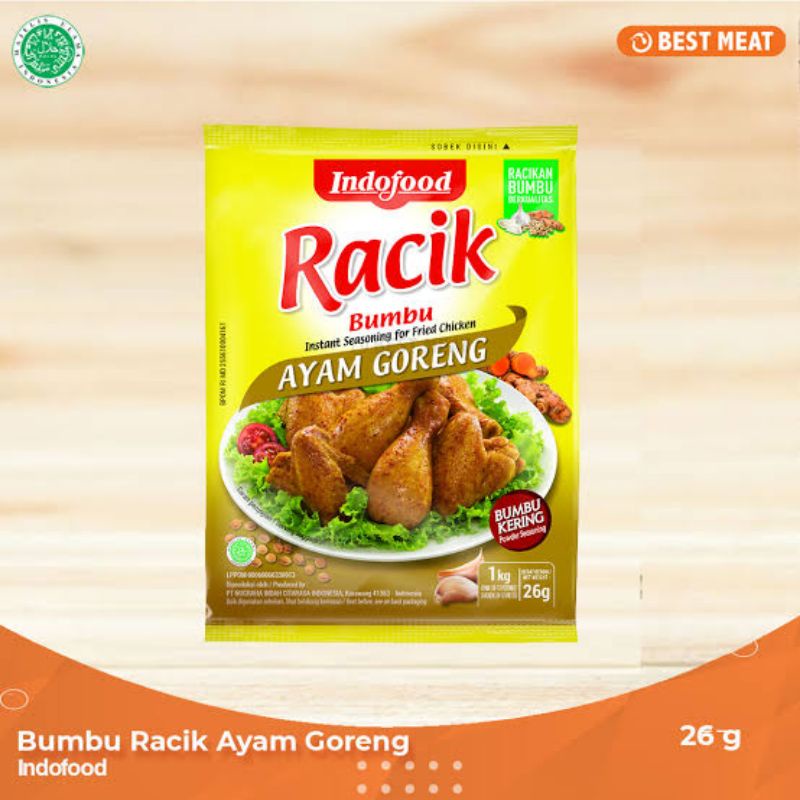 

Indofood Bumbu Racik Ayam Goreng 26G