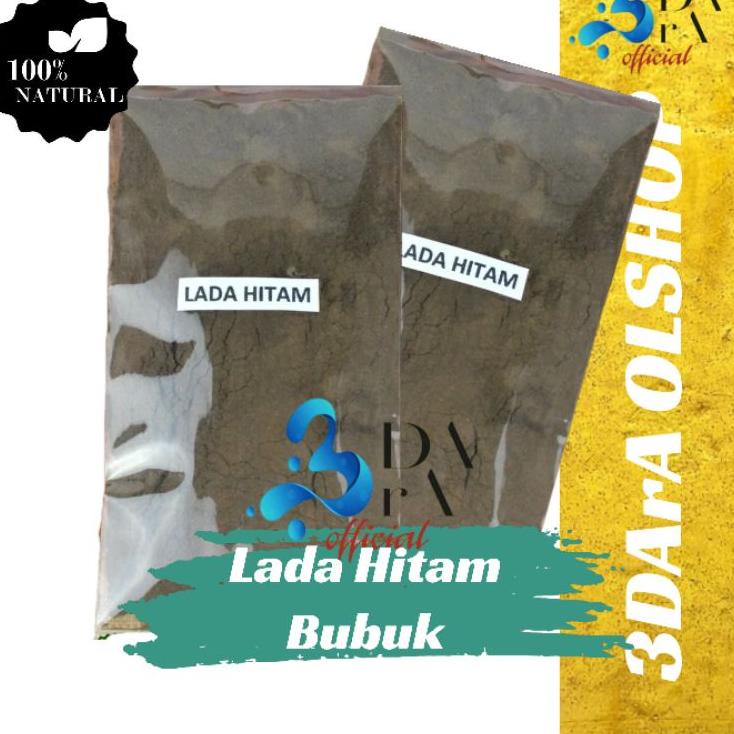 

₳ Lada Hitam Bubuk 250gr - Merica Hitam Bubuk - Black Pepper Powder Premium ぞ