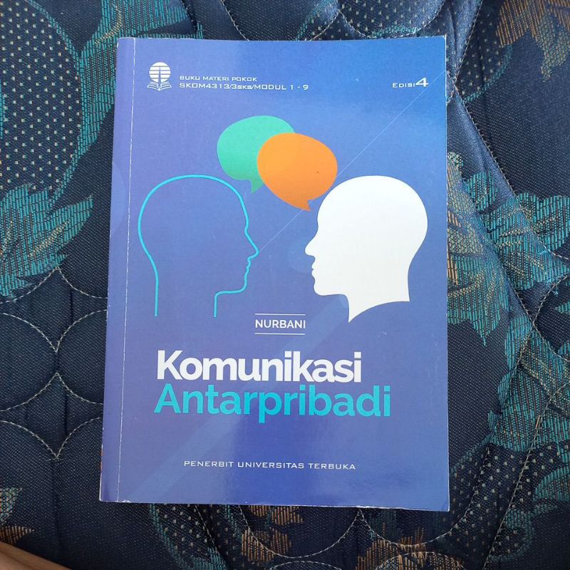 [PRELOVED] MODUL UT/BMP SKOM4313 KOMUNIKASI ANTARPRIBADI