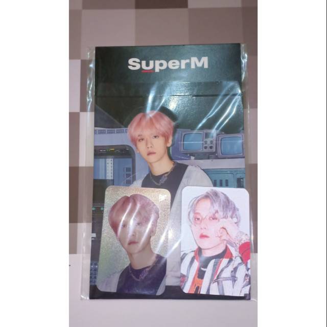 Superm - Standee + Holo Lenticular photocard