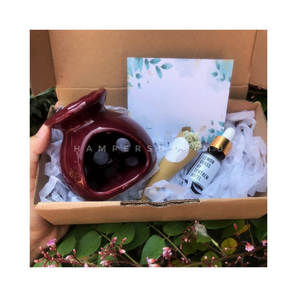 Hampers Essential Oil / Lemongrass Tentrem Hotel Repack / Minyak Sereh / Kado Essential Oil