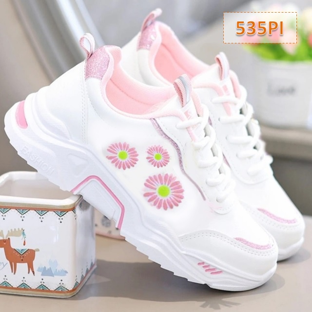 Sepatu Sneakers Anak Suns Cewek Cowok Tosca Pink (535)