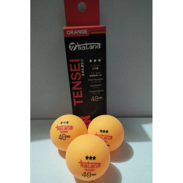 Bola pingpong / bola tennis meja katana bintang 3