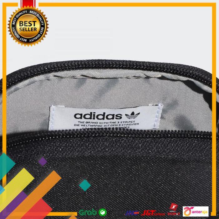 DEAL.. ADIDAS FESTIVAL SLING BAG EI7411 BLACK ORIGINAL - TAS SELEMPANG PRIA - HITAM ..TERBARU
