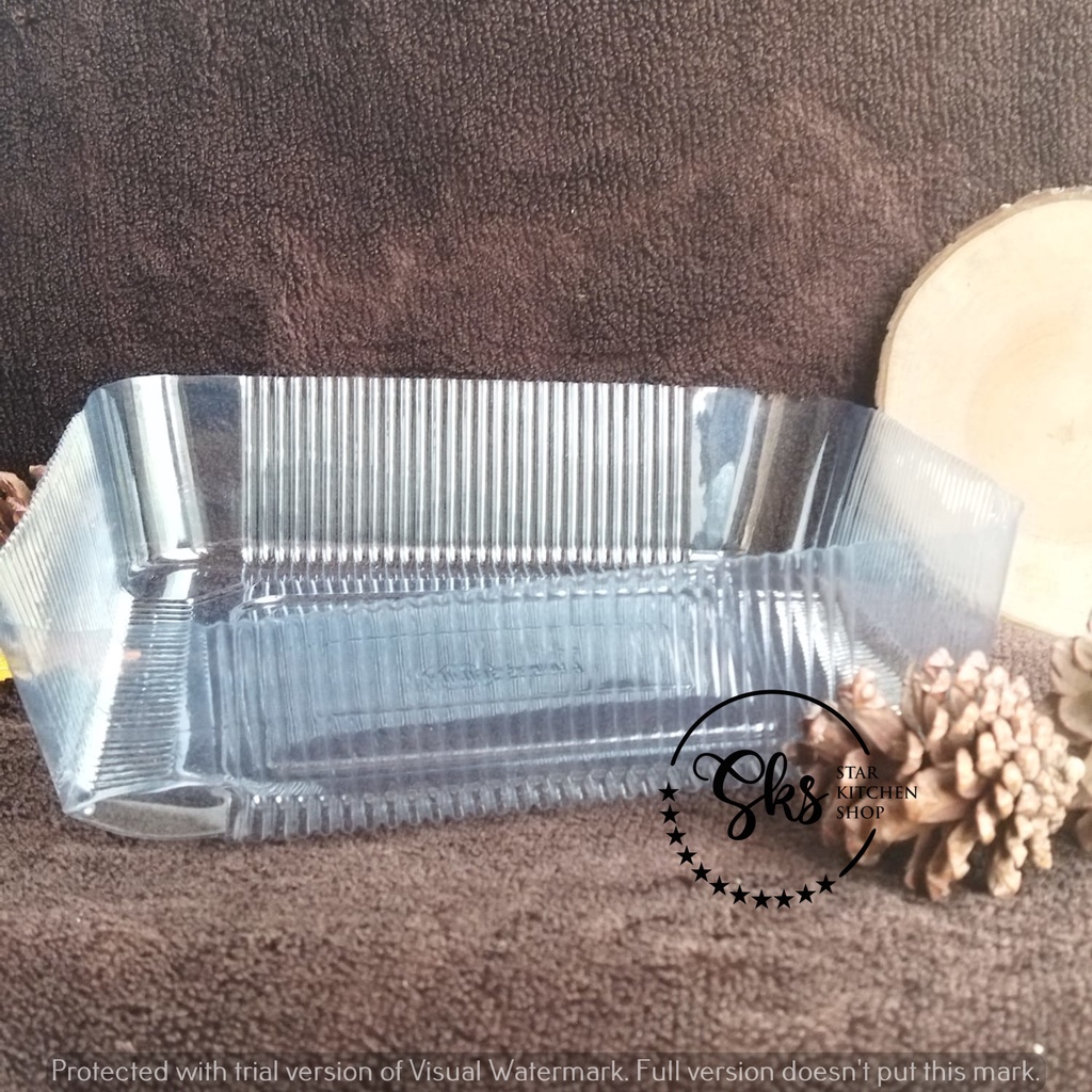 22cm - Alas Mika Puding Kotak/ Tatakan Mika Puding Ukuran 22 cm /Harga Per 1 Pcs