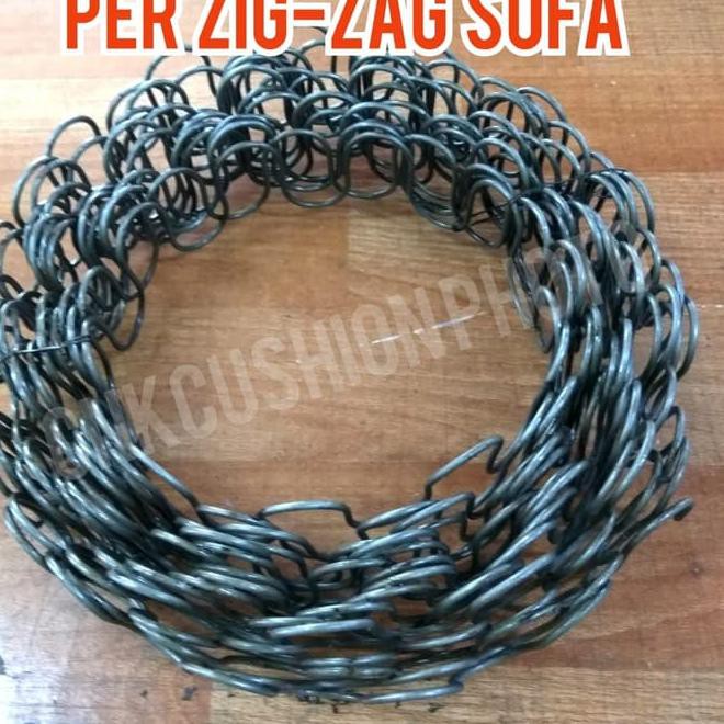 PER ZIGZAG / SPRING PEGAS JOK KAWAT 3MM (SOFA KURSI MEUBEL) - 1 ROLL Serbuuuu.