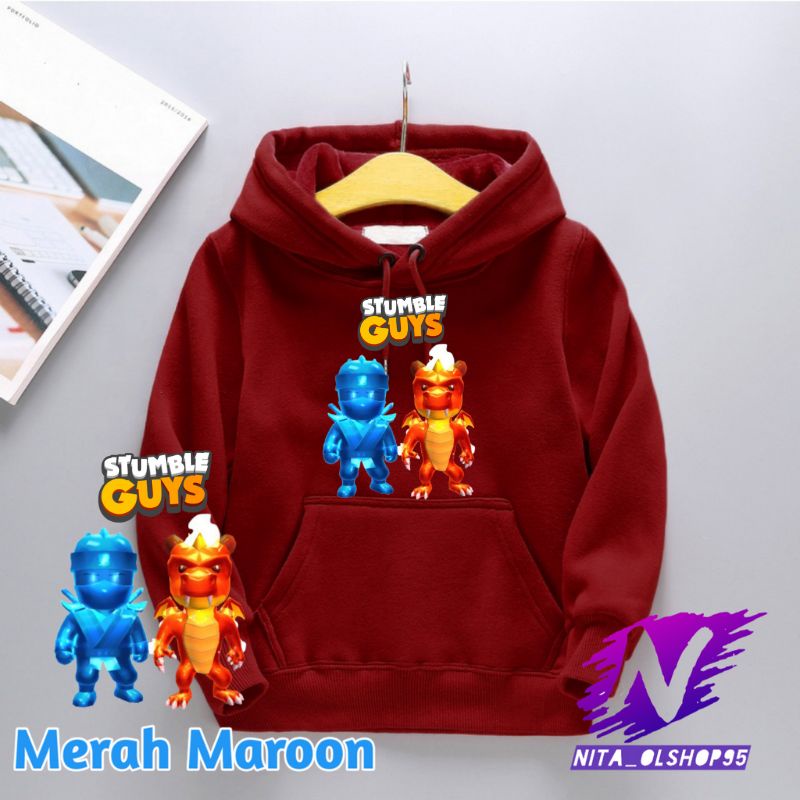 hoodie  stumble guys ninja dragon hoodie anak stumble guys ninja dan dragon spesial