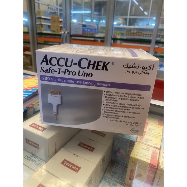 lancet Accu-check safe T pro uno isi 200