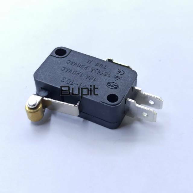 Micro Switch + Roda Tuas Pendek Standart Merk China GQ