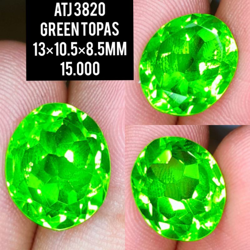 Batu permata GREEN TOPAS