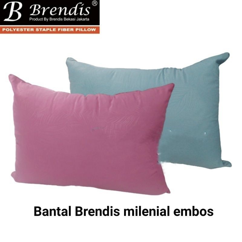 Millenial PAKET 1 Bantal 1 Guling Brendis 70x50