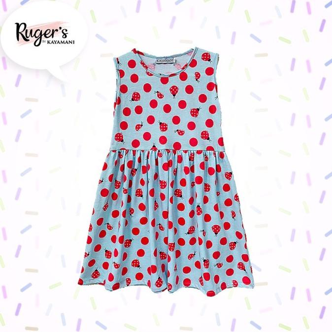 Rugers By Kayamani - Dress Anak - Ladybugs Polka