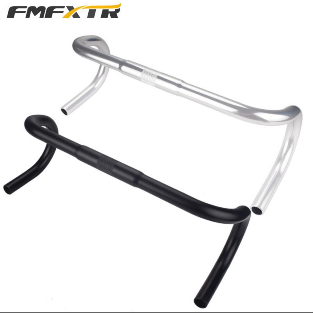 Stang Dropbar 25.4 x 420mm Handlebar Roadbike Alloy Stang Sepeda Balap Sepeda Lipat Aluminium