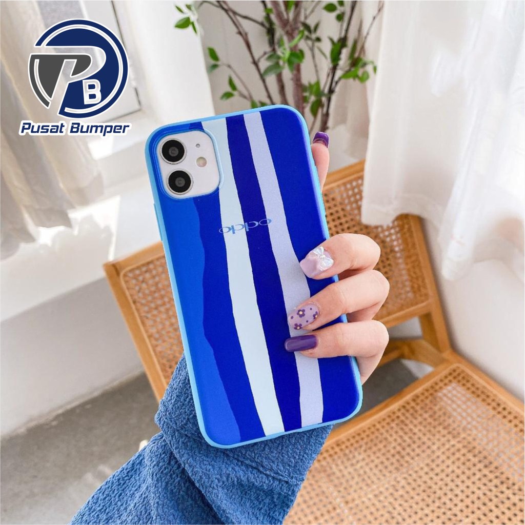 SS046 SOFTCASE RAINBOW OPPO A31 A8 A9 A5 A15 A15S A16 A52 A92 A53 A33 2020 A74 A95 RENO 4 4F 5F A54 A94 A36 A76 9i PB265-SS047