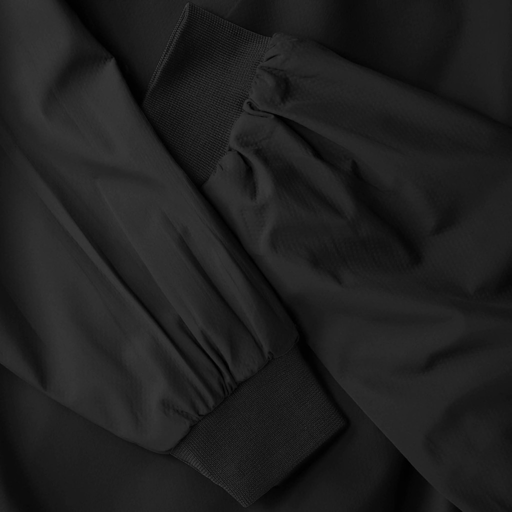 Crush Jaket Bomber Pria Hitam / Bomber Jacket Premium Taslan