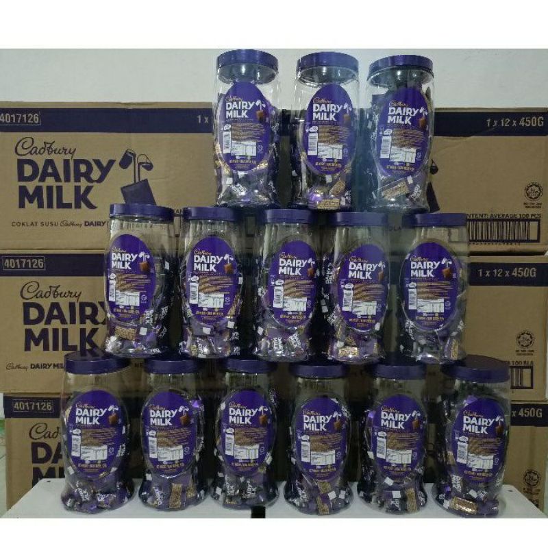 ECER || Cadbury Dairy milk mini asli Malaysia 4.5 Gram / YS.OLSHOP2020