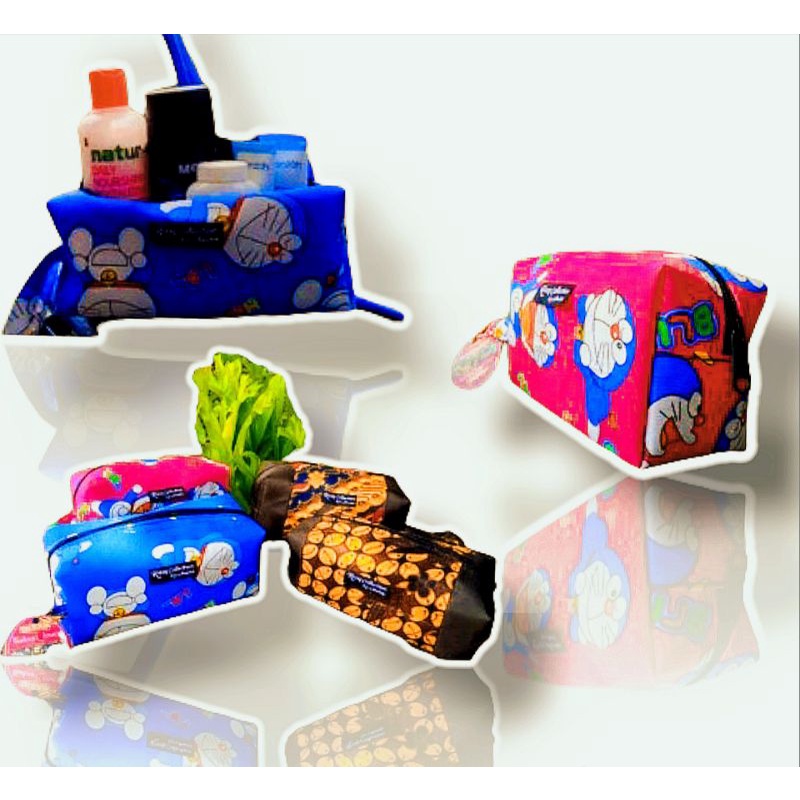 

Pouch Make up Kotak Pensil Kotak Serbaguna Souvenir Ulang Tahun Pernikahan