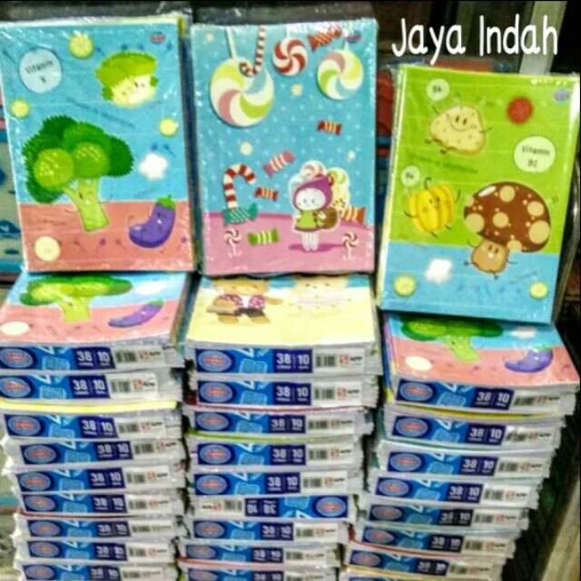 

Original buku tulis SIDU SINAR DUNIA isi 38 Lembar 1 pack isi 10 buku