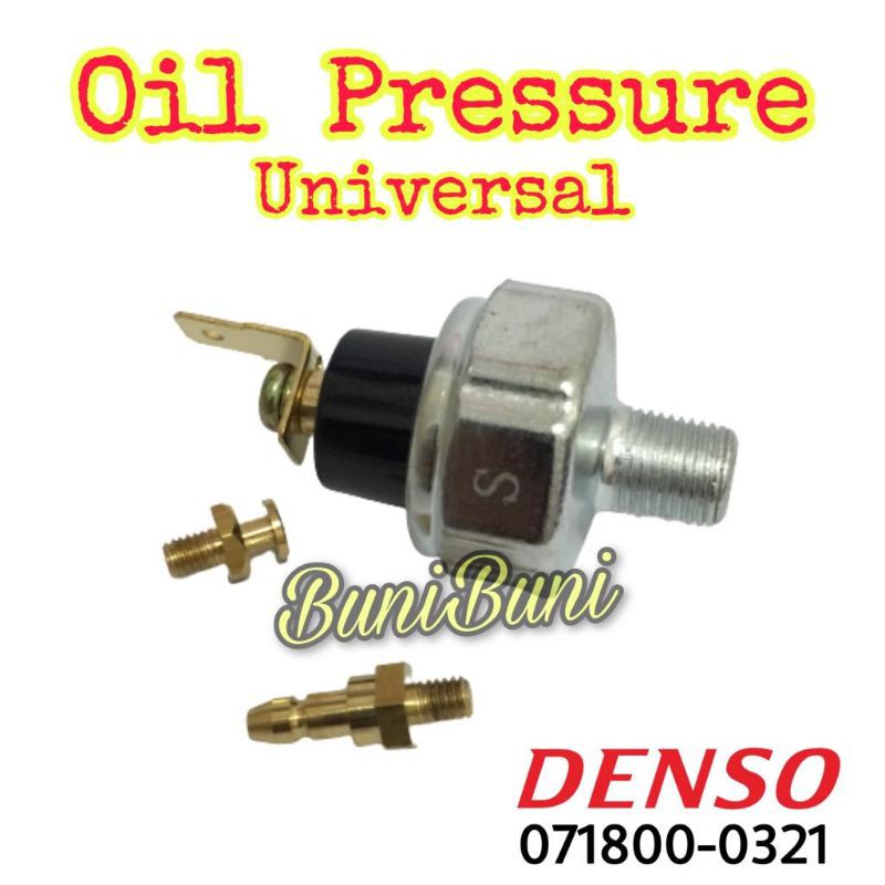 Switch Oli / Swit Indikator Oli Mesin Mobil / Oil Pressure Universal High Quality