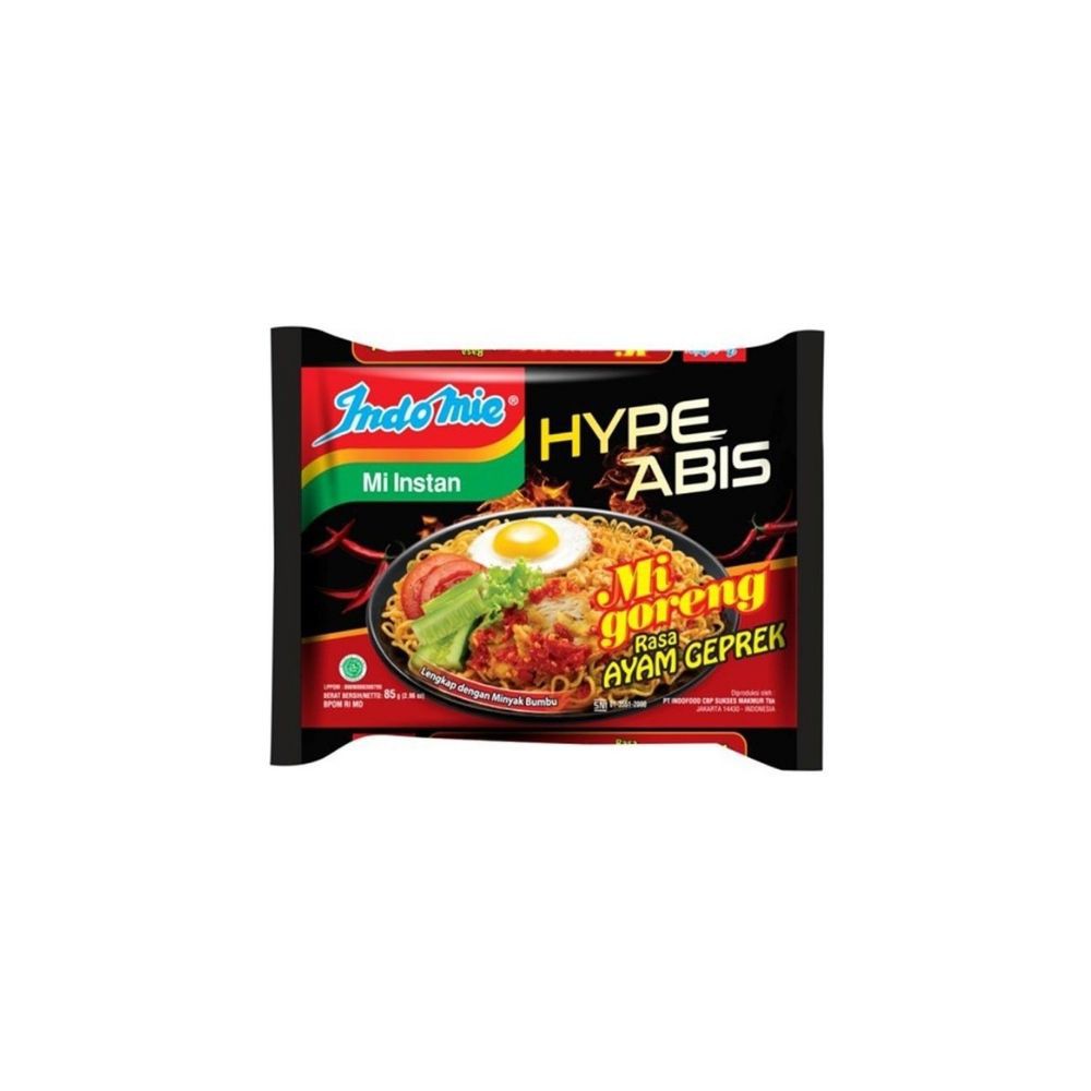 

ECER Indomie Hype Ayam Geprek Mie Instan Goreng Indonesia - 85gr