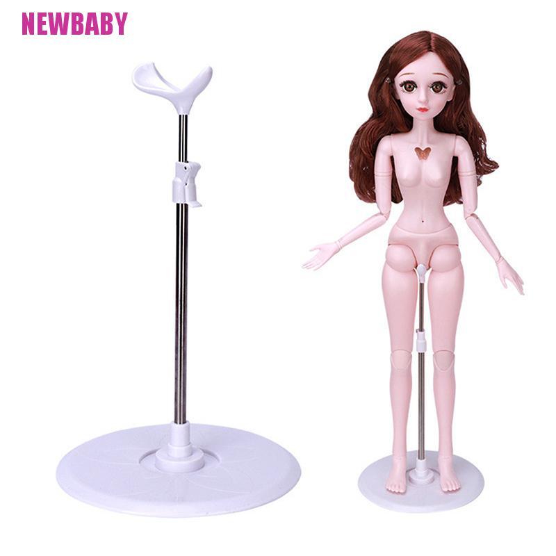 [NEWBABY] Universal 36/42/48/60cm Dolls Stainless Steel Display Adjustable Stand Holder