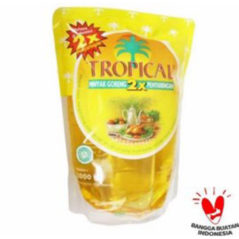 

minyak goreng tropical 2 ltr pouch