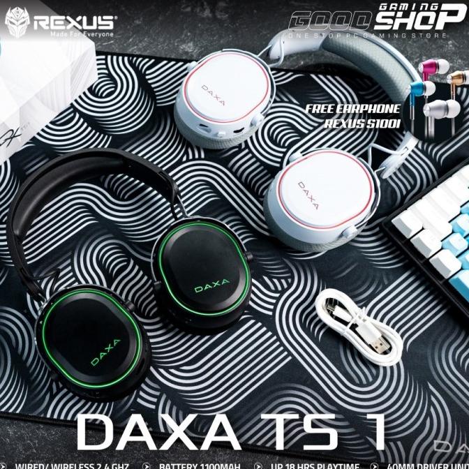 REXUS DAXA TS1 - Gaming Headset termurah