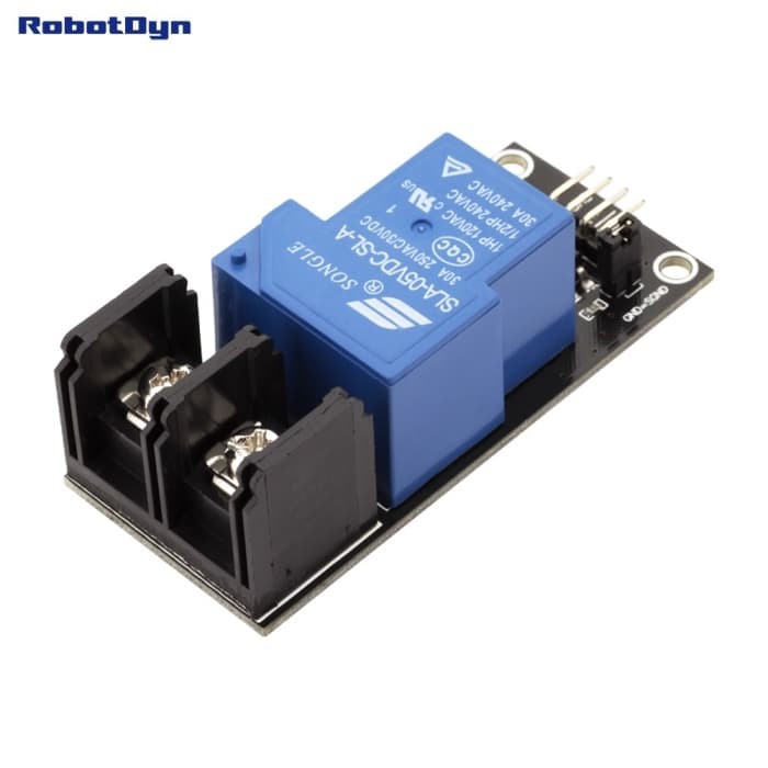 High Current Relay Module 220V 30A 1 Channel for Arduino by Robotdyn