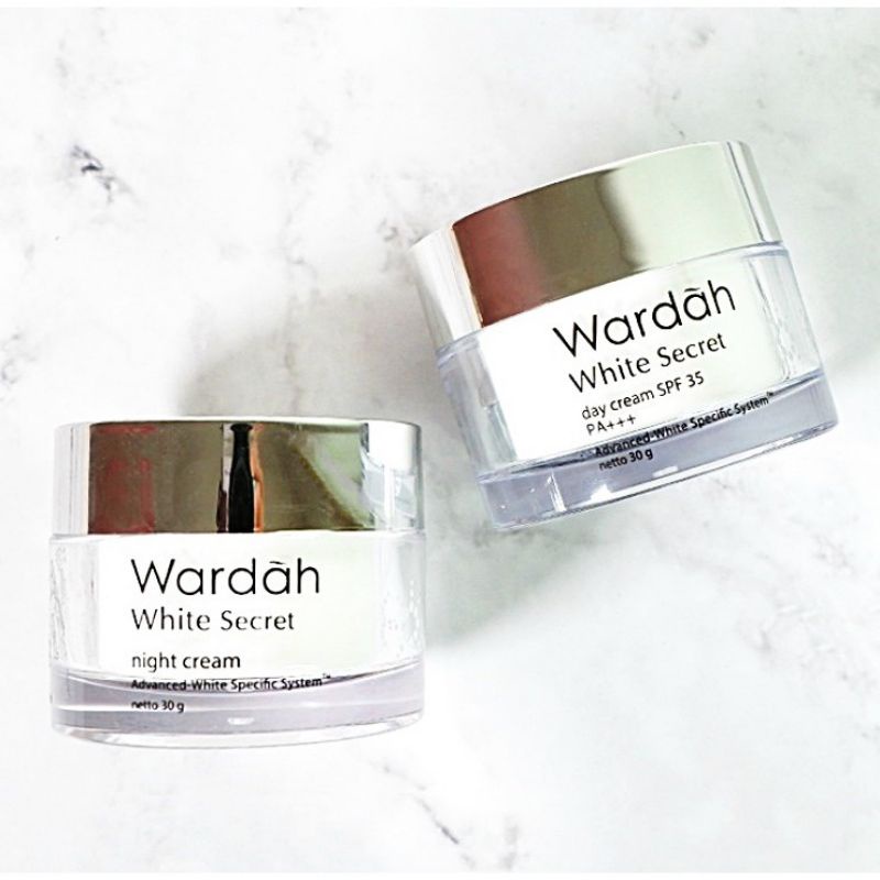 Wardah Crystal Secret Brightening Day Cream &amp; Night Cream