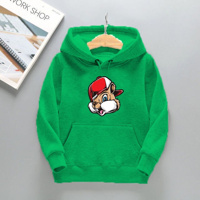 Hoodie anak Chipsmunk hoodie terbaru M-XL