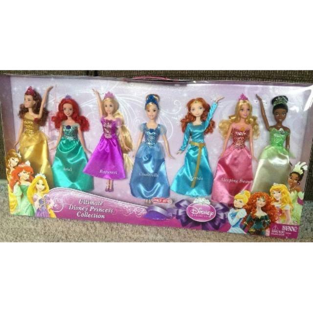 disney princess barbie set