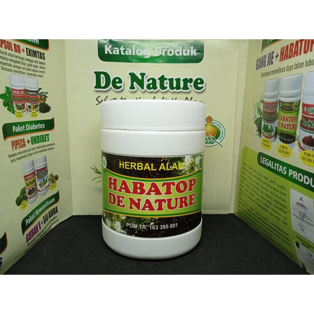 COD Obat Habbatassauda - Habatop De Nature Herbal Alami - Mengatasi Segala Macam Penyakit Kronis