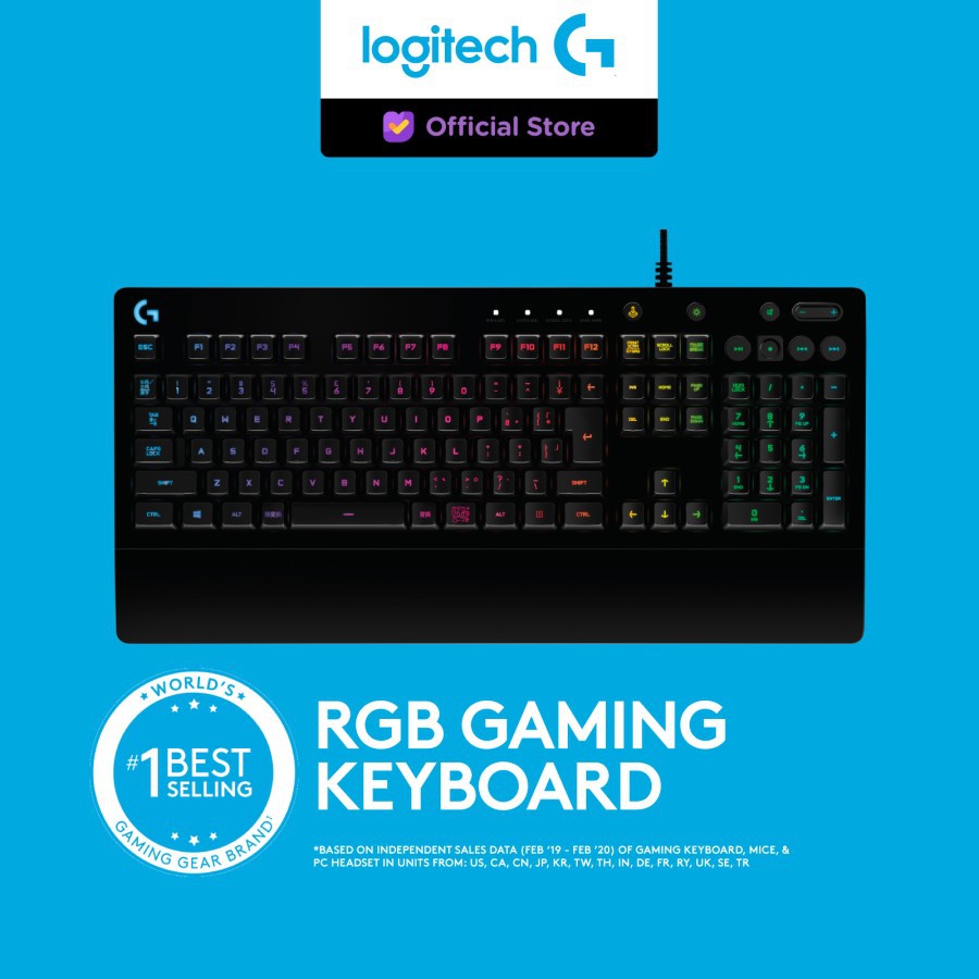 GAMING KEYBOARD LOGITECH G213 PRODIGY RGB