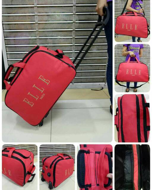 TRAVEL TROLY BAG ELLE 3in1